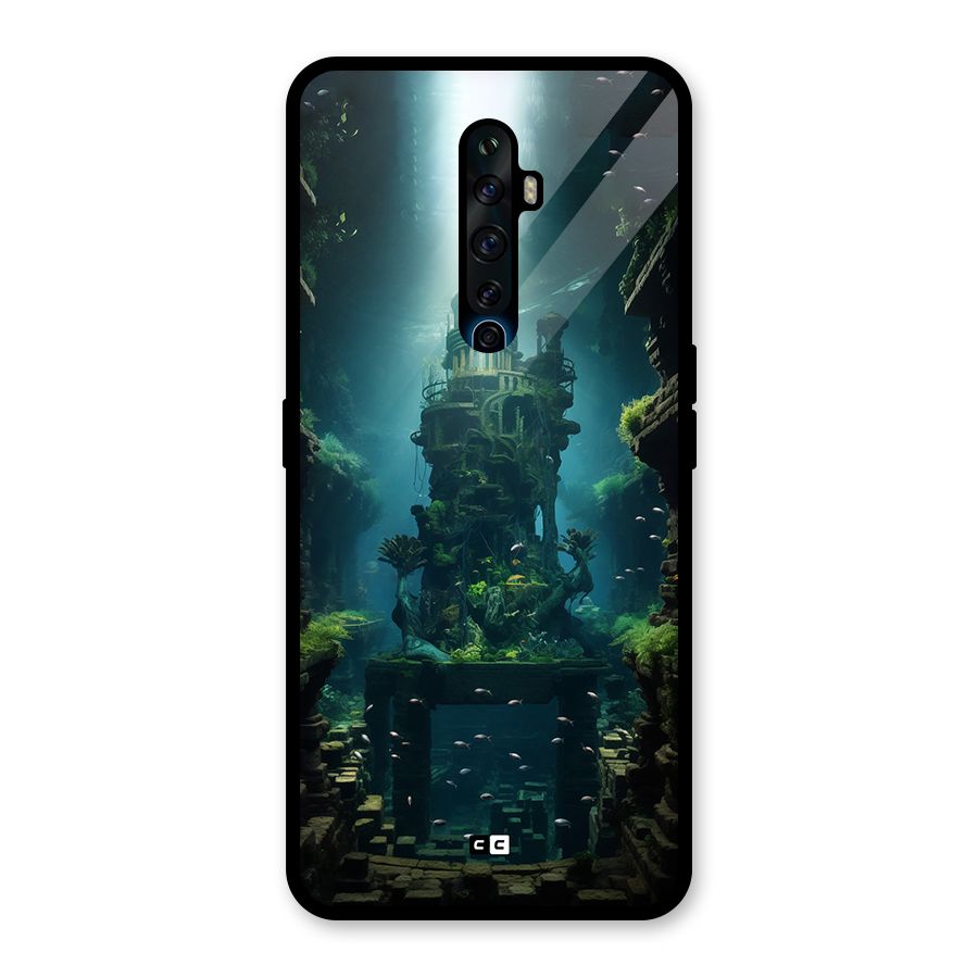 World Under Water Glass Back Case for Oppo Reno2 Z