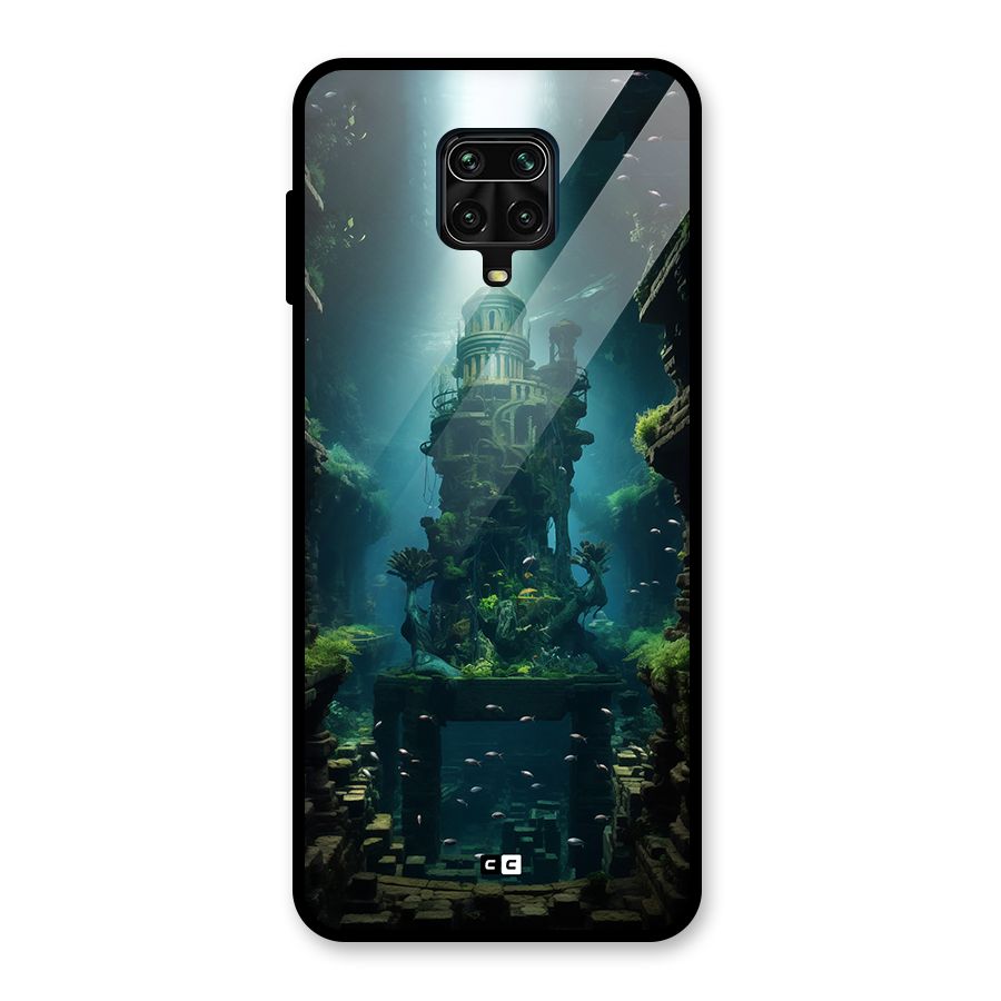 World Under Water Glass Back Case for Poco M2 Pro