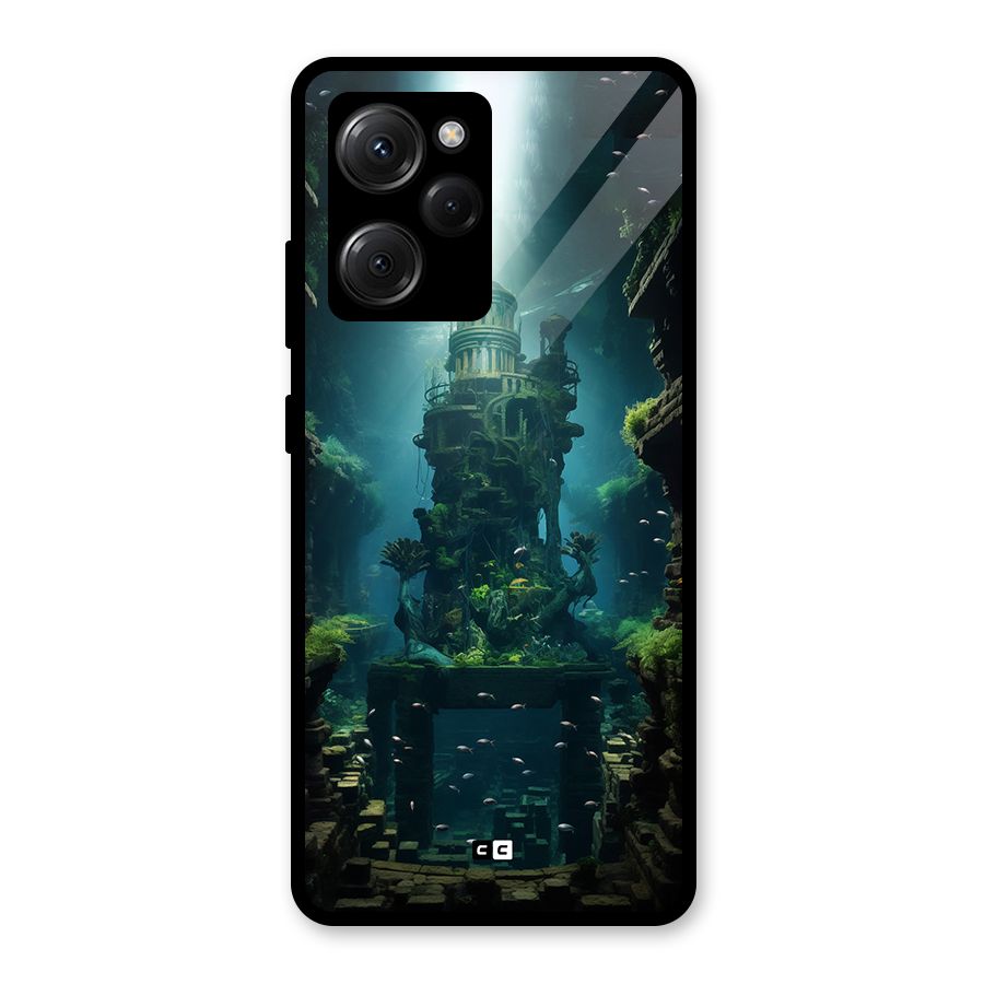 World Under Water Glass Back Case for Poco X5 Pro