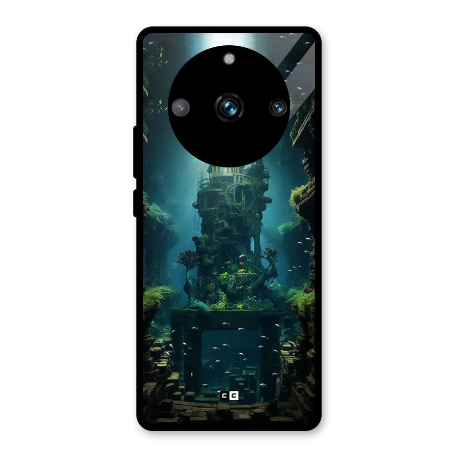 World Under Water Glass Back Case for Realme 11 Pro