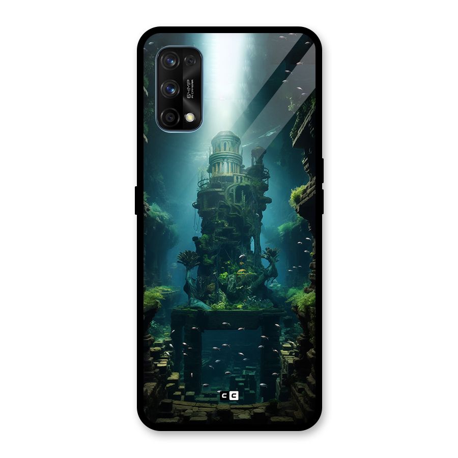 World Under Water Glass Back Case for Realme 7 Pro