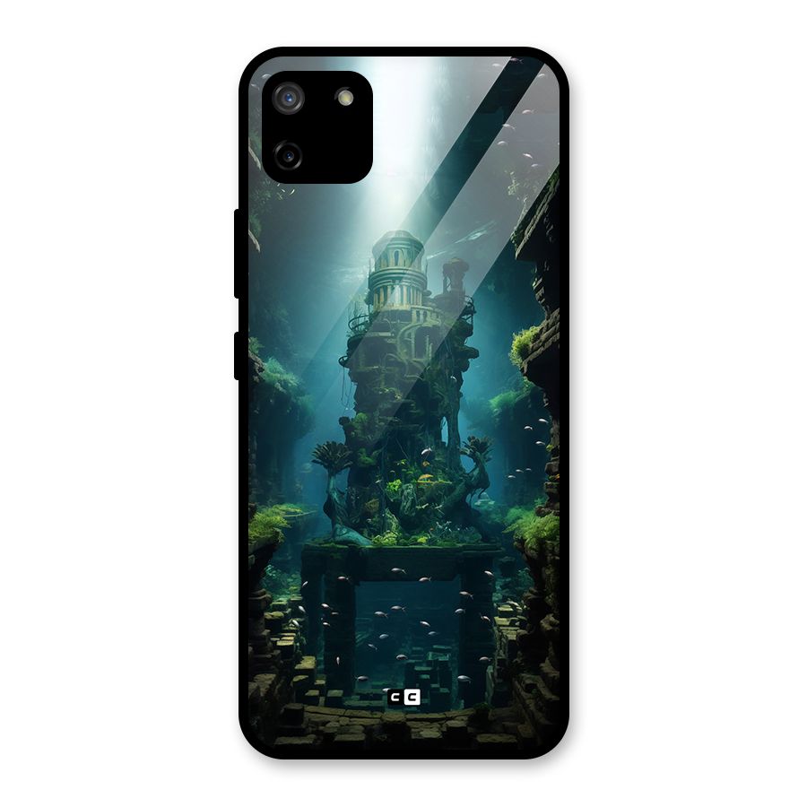 World Under Water Glass Back Case for Realme C11