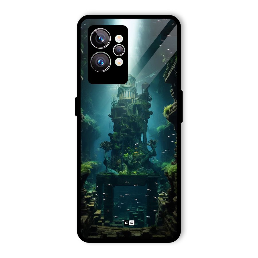 World Under Water Glass Back Case for Realme GT2 Pro