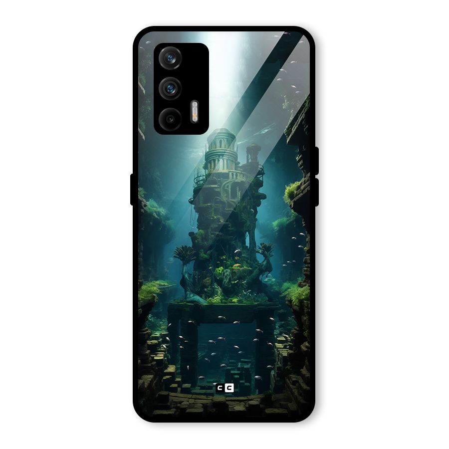 World Under Water Glass Back Case for Realme GT 5G