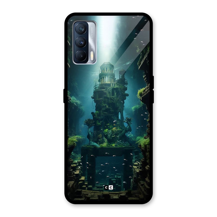 World Under Water Glass Back Case for Realme X7