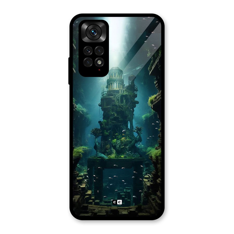 World Under Water Glass Back Case for Redmi Note 11S