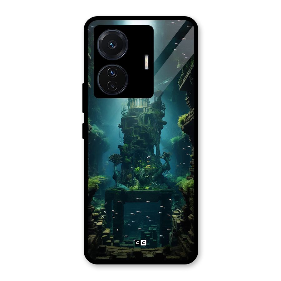 World Under Water Glass Back Case for Vivo T1 Pro