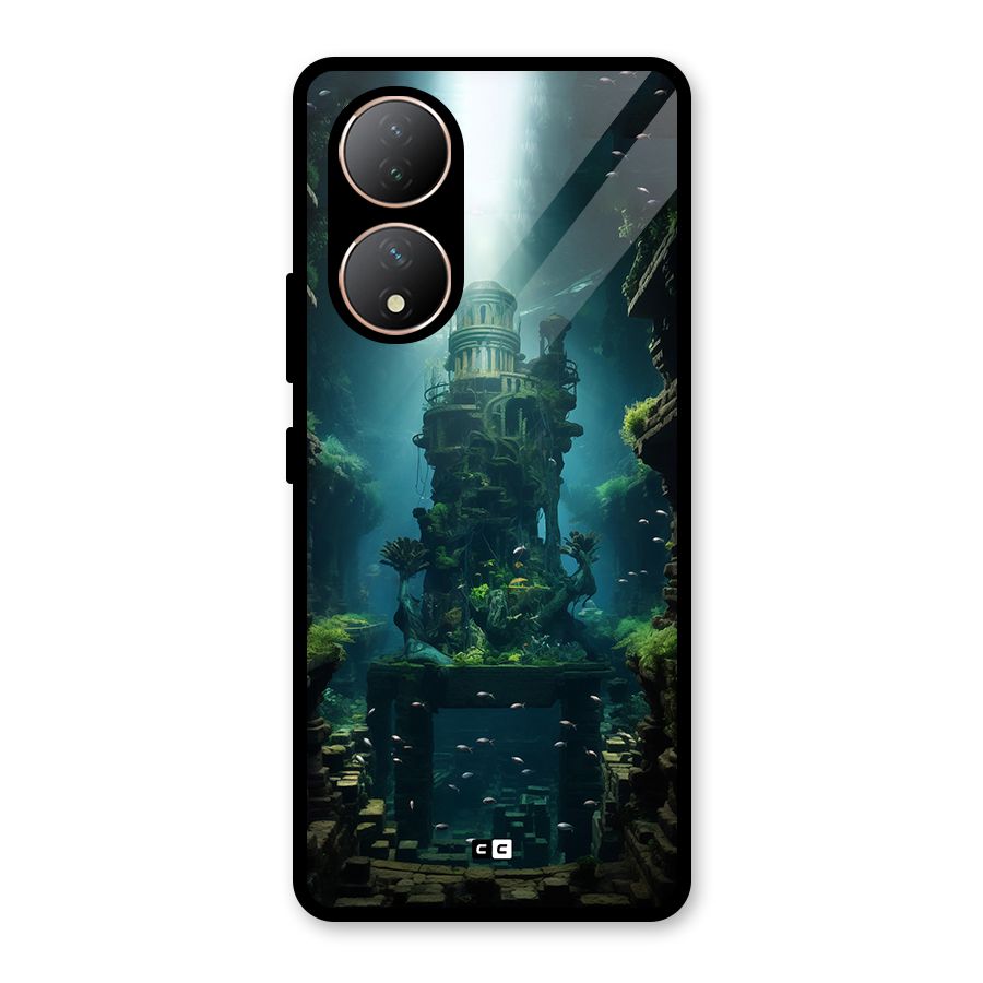 World Under Water Glass Back Case for Vivo T2