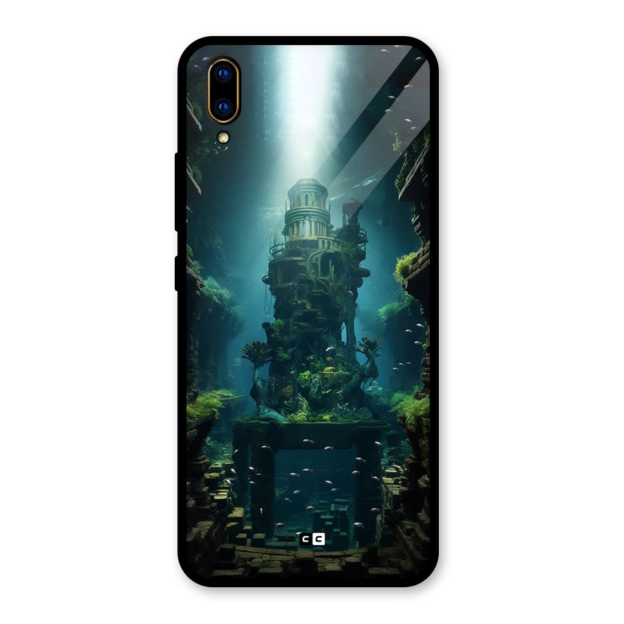 World Under Water Glass Back Case for Vivo V11 Pro