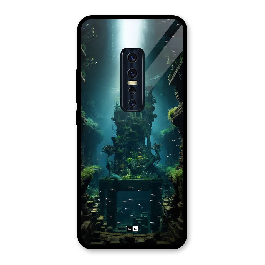 World Under Water Glass Back Case for Vivo V17 Pro