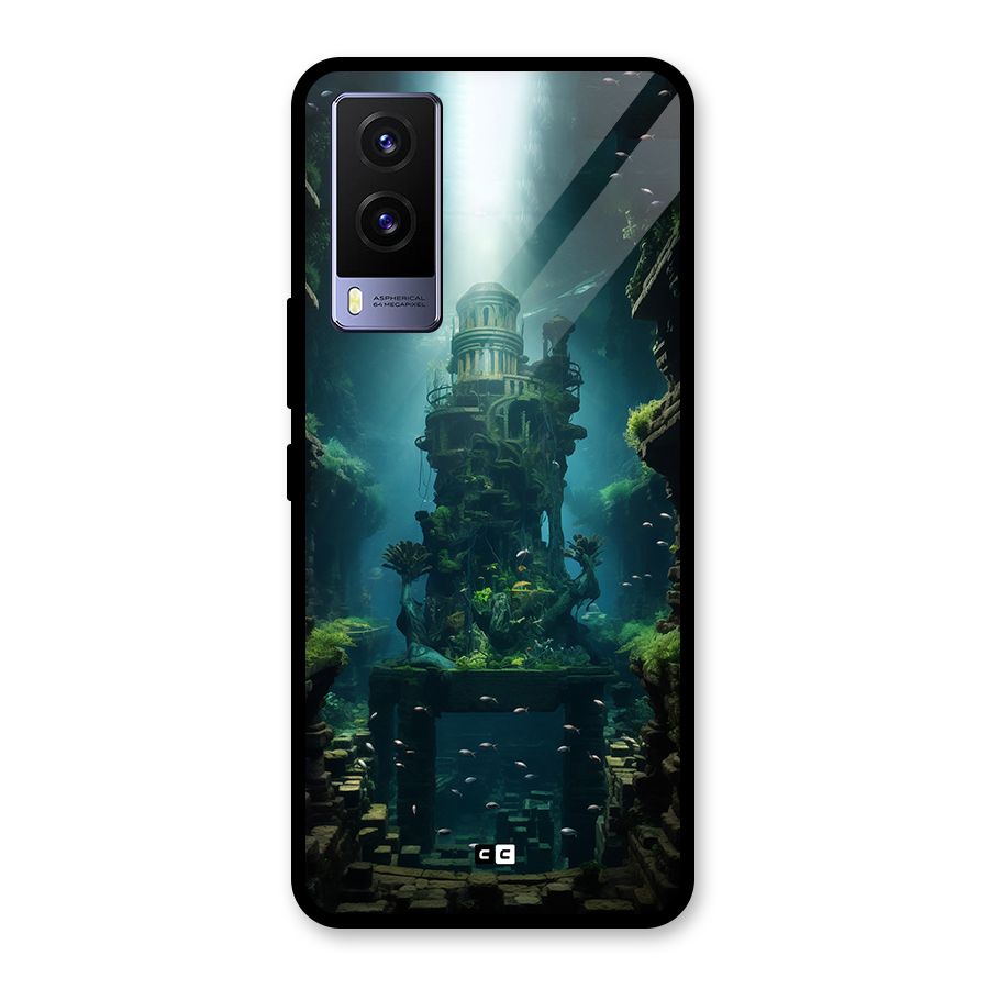 World Under Water Glass Back Case for Vivo V21e 5G