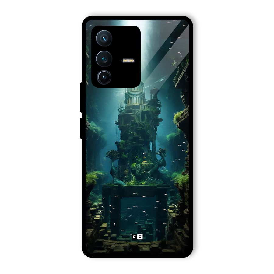 World Under Water Glass Back Case for Vivo V23 Pro