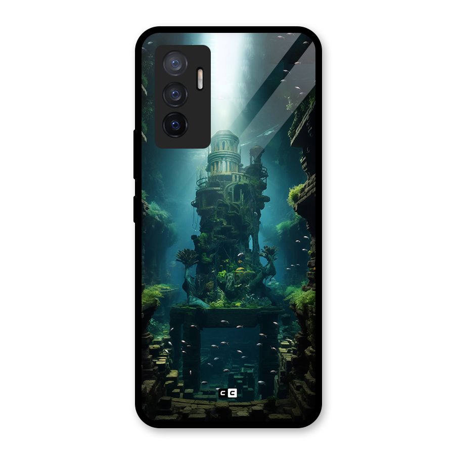 World Under Water Glass Back Case for Vivo V23e