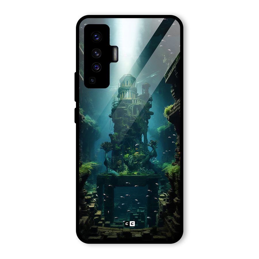 World Under Water Glass Back Case for Vivo X50