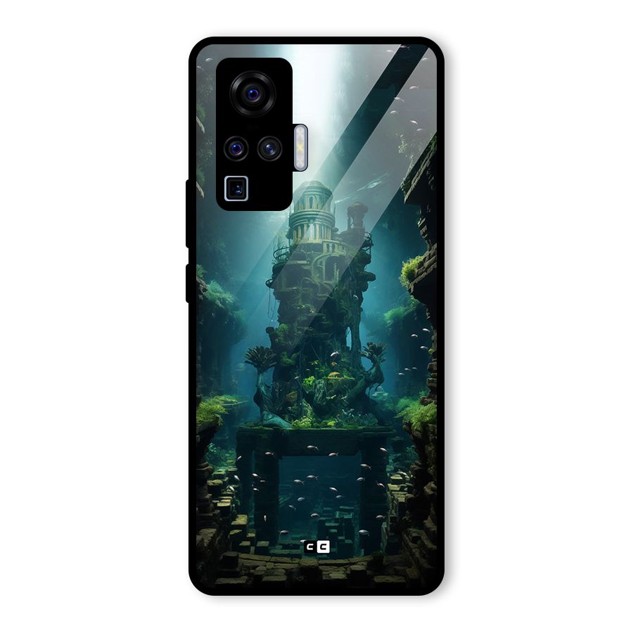 World Under Water Glass Back Case for Vivo X50 Pro