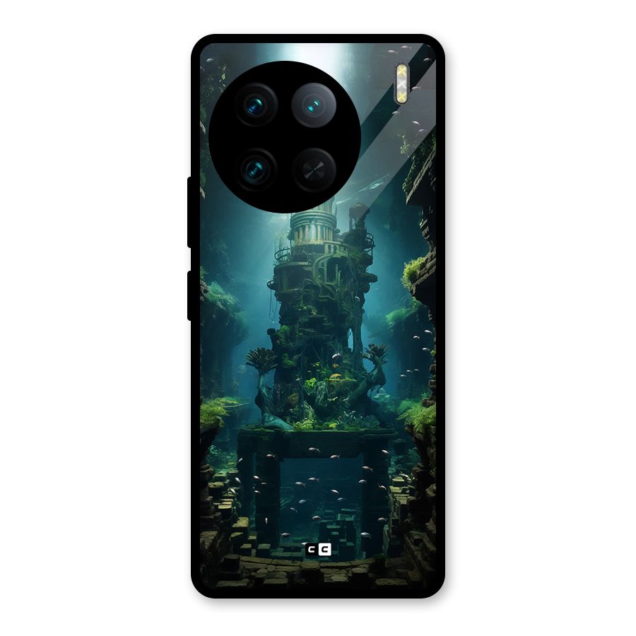 World Under Water Glass Back Case for Vivo X90 Pro