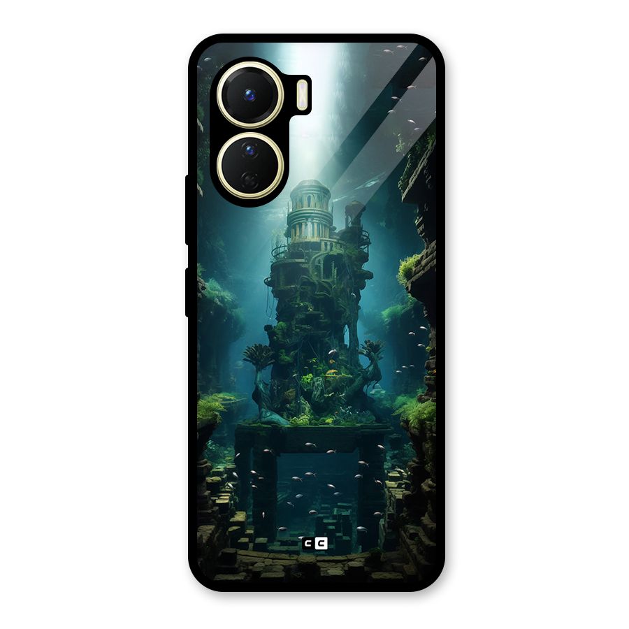 World Under Water Glass Back Case for Vivo Y16
