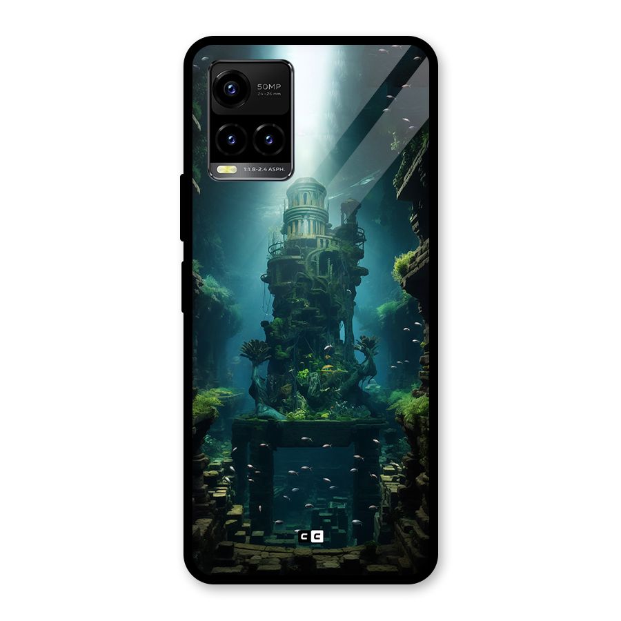 World Under Water Glass Back Case for Vivo Y21A