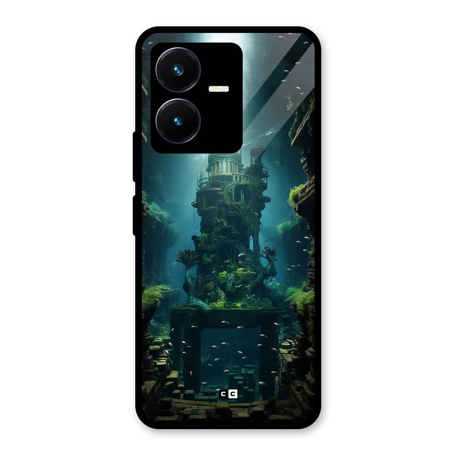 World Under Water Glass Back Case for Vivo Y22