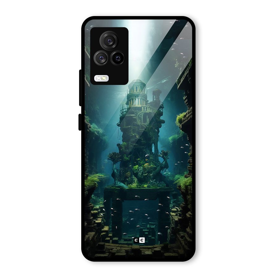 World Under Water Glass Back Case for Vivo iQOO 7 Legend 5G