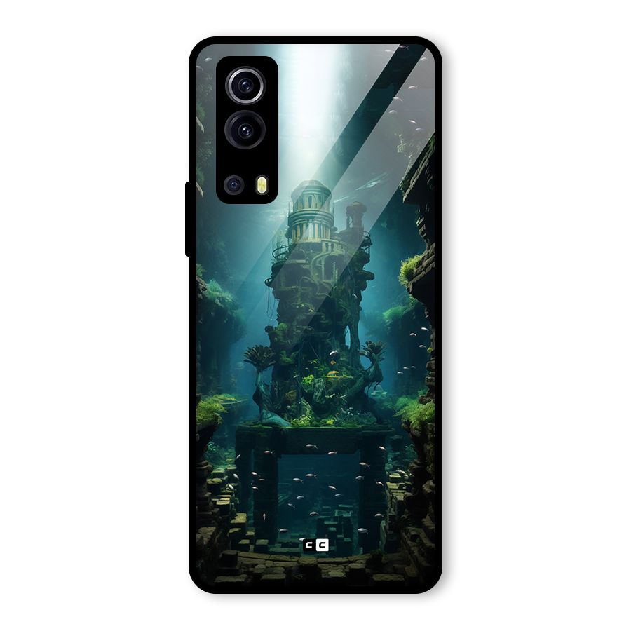 World Under Water Glass Back Case for Vivo iQOO Z3