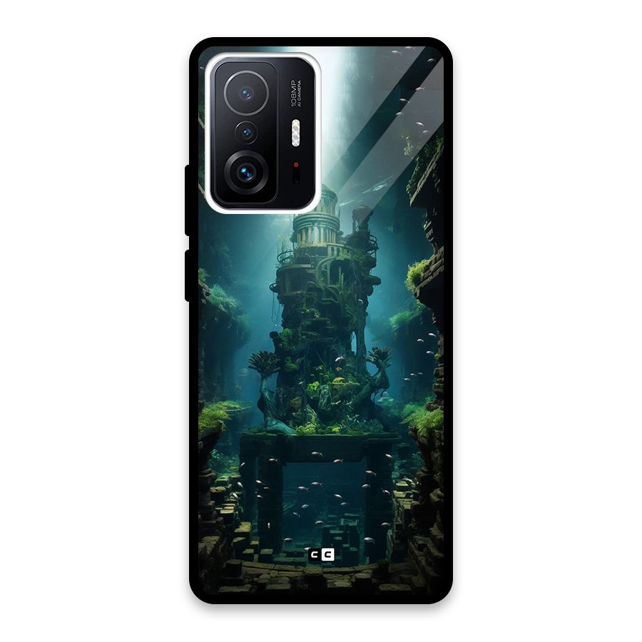 World Under Water Glass Back Case for Xiaomi 11T Pro