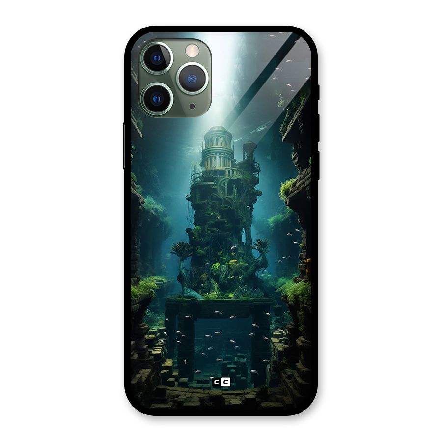 World Under Water Glass Back Case for iPhone 11 Pro