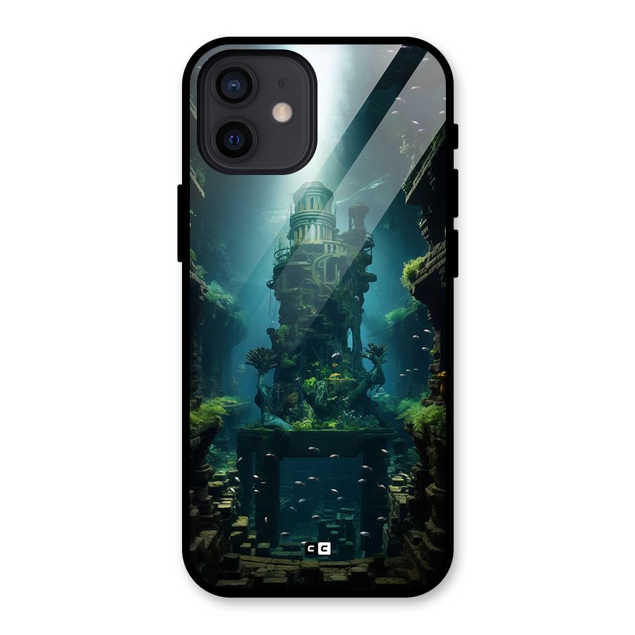 World Under Water Glass Back Case for iPhone 12