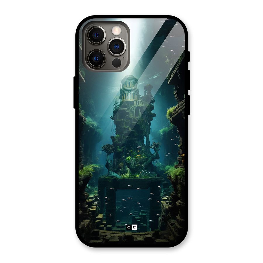 World Under Water Glass Back Case for iPhone 12 Pro