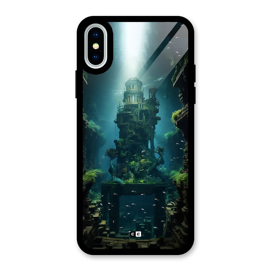 World Under Water Glass Back Case for iPhone XS