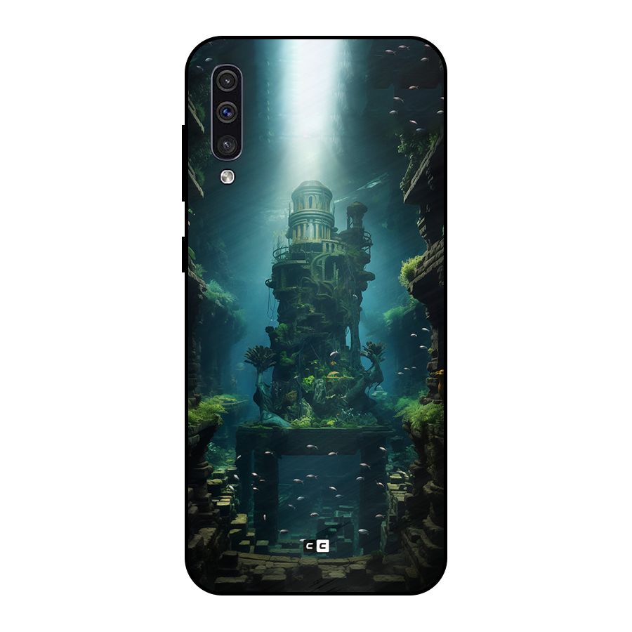 World Under Water Metal Back Case for Galaxy A50