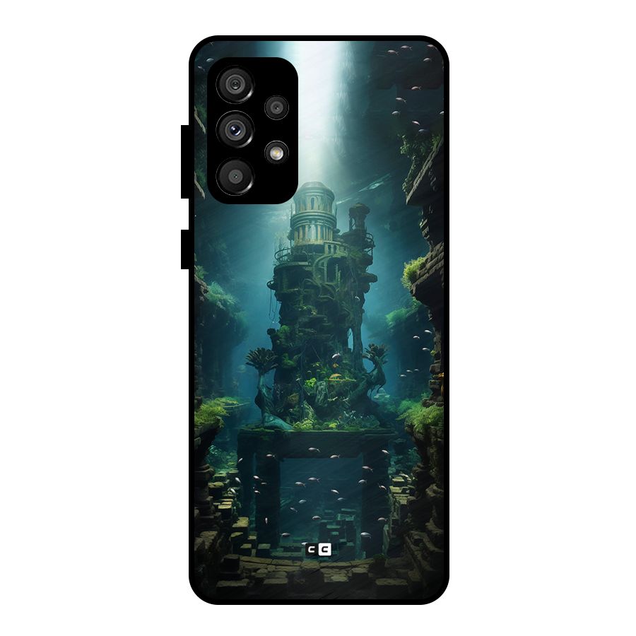 World Under Water Metal Back Case for Galaxy A73 5G