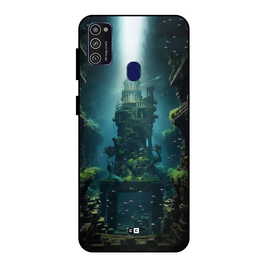 World Under Water Metal Back Case for Galaxy M21
