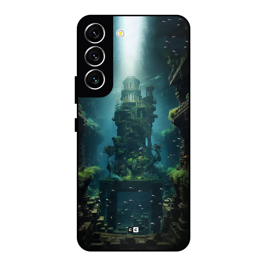 World Under Water Metal Back Case for Galaxy S22 5G
