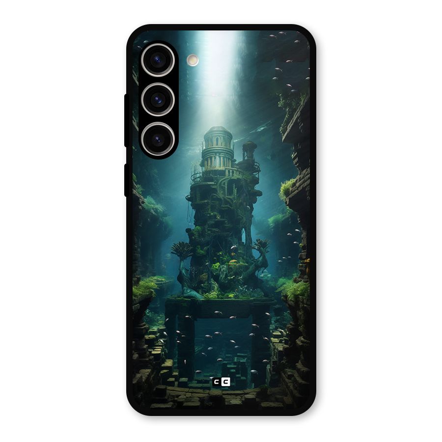 World Under Water Metal Back Case for Galaxy S23 Plus