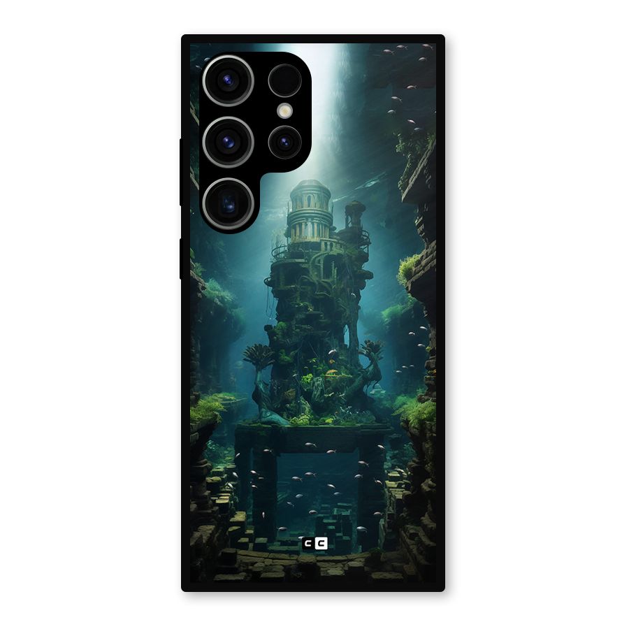 World Under Water Metal Back Case for Galaxy S23 Ultra