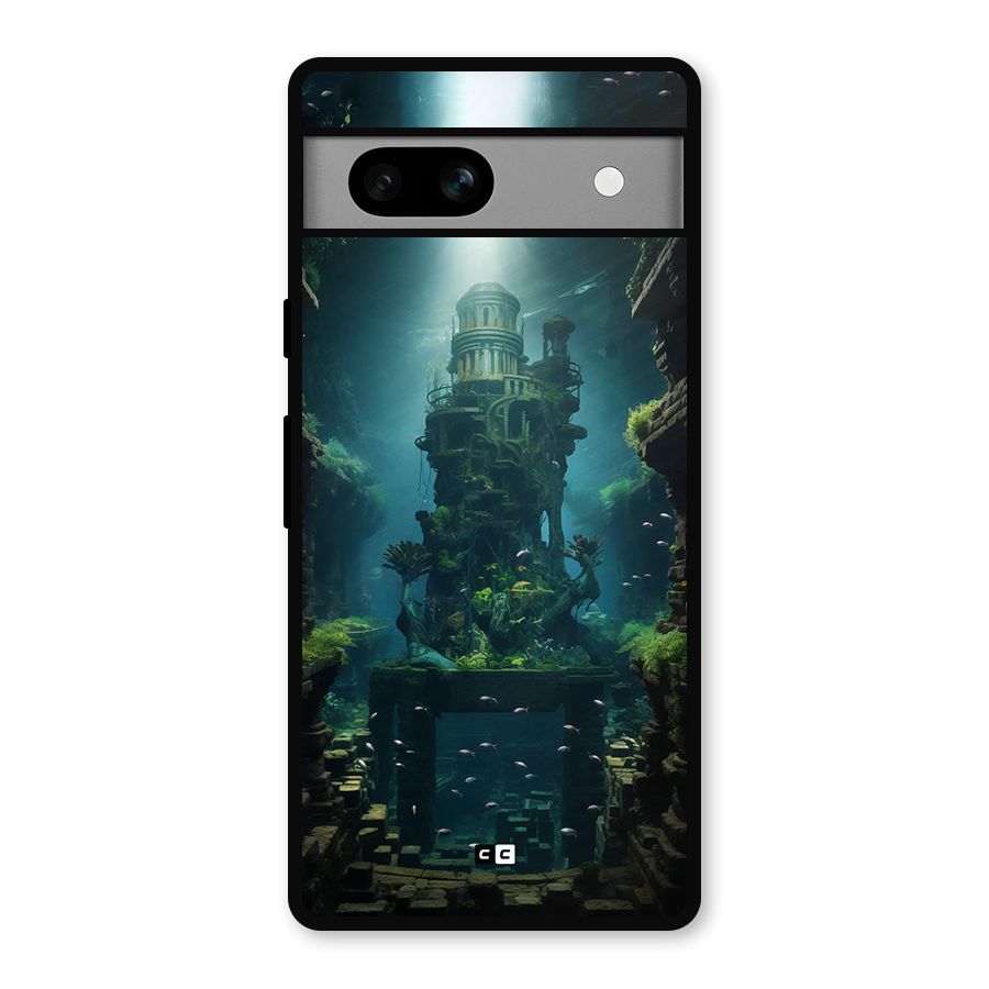 World Under Water Metal Back Case for Google Pixel 7a