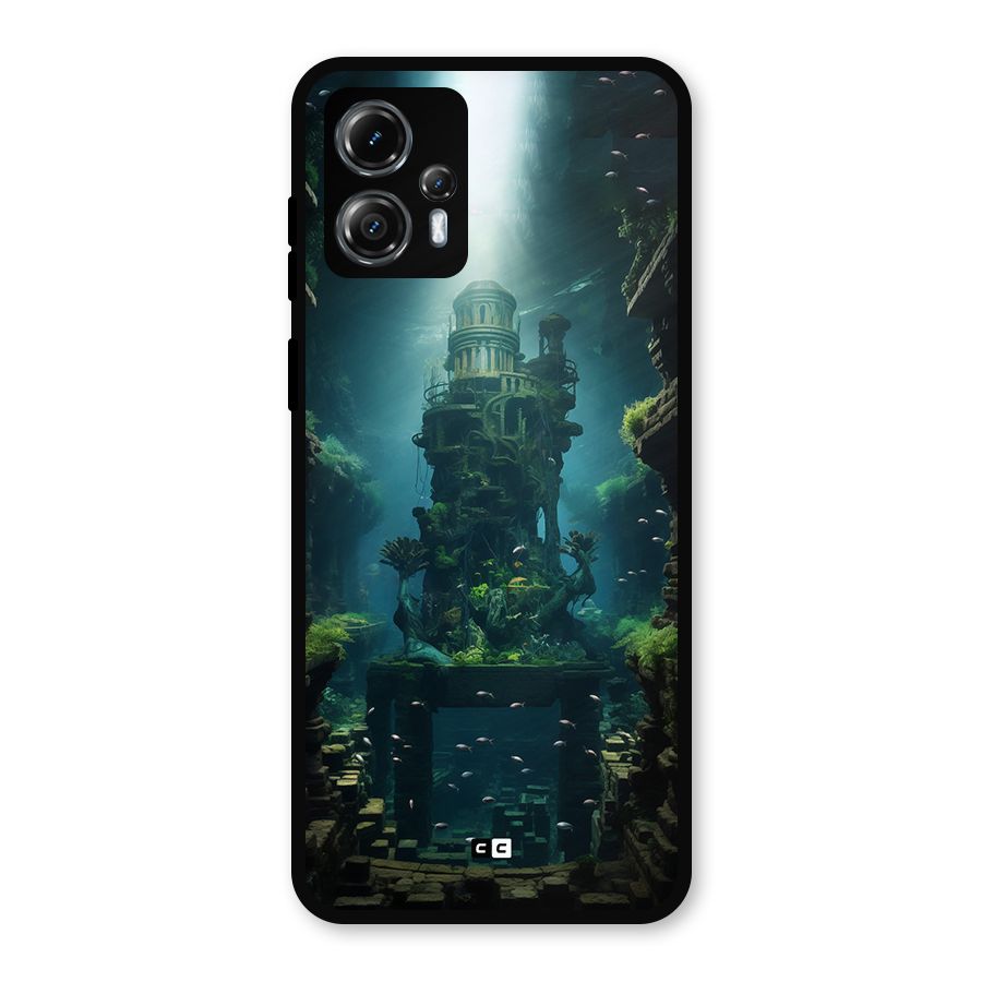 World Under Water Metal Back Case for Moto G13