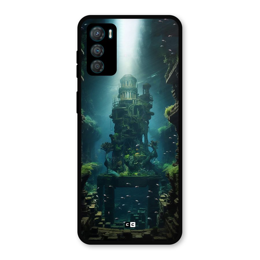 World Under Water Metal Back Case for Moto G42