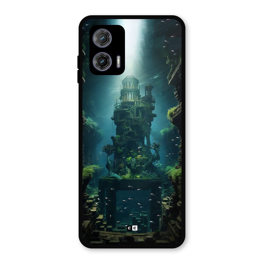 World Under Water Metal Back Case for Moto G73