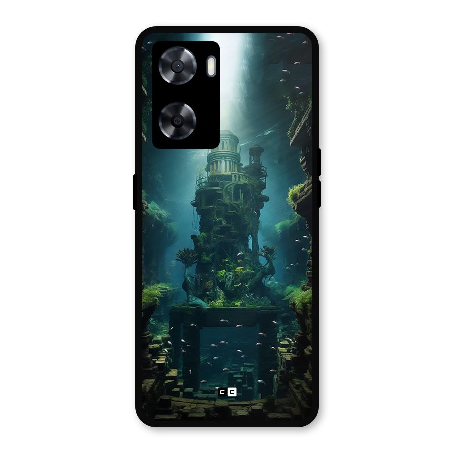 World Under Water Metal Back Case for Oppo A77