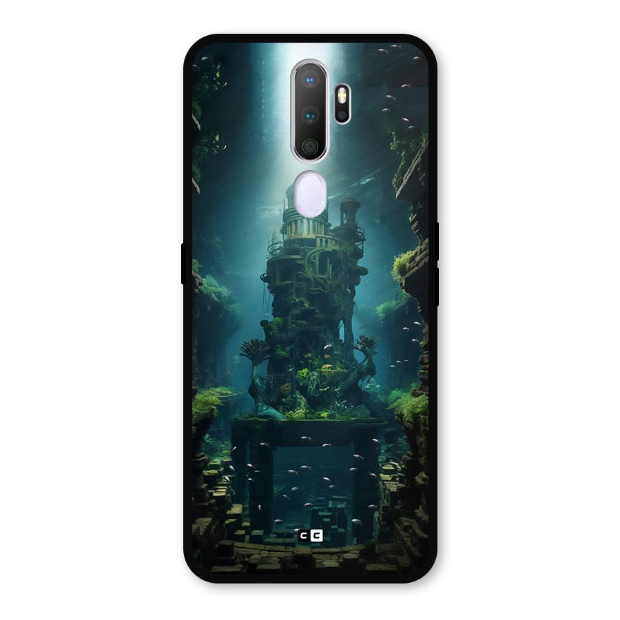 World Under Water Metal Back Case for Oppo A9 (2020)