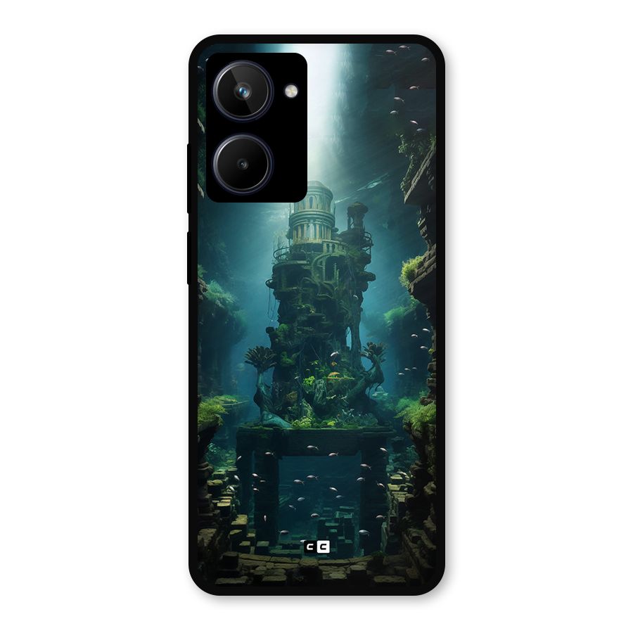 World Under Water Metal Back Case for Realme 10