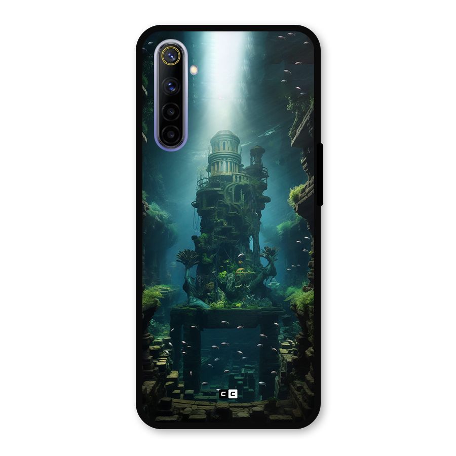 World Under Water Metal Back Case for Realme 6