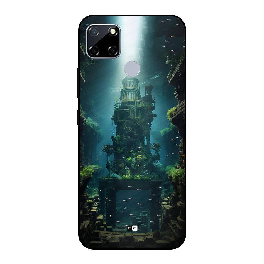 World Under Water Metal Back Case for Realme Narzo 20
