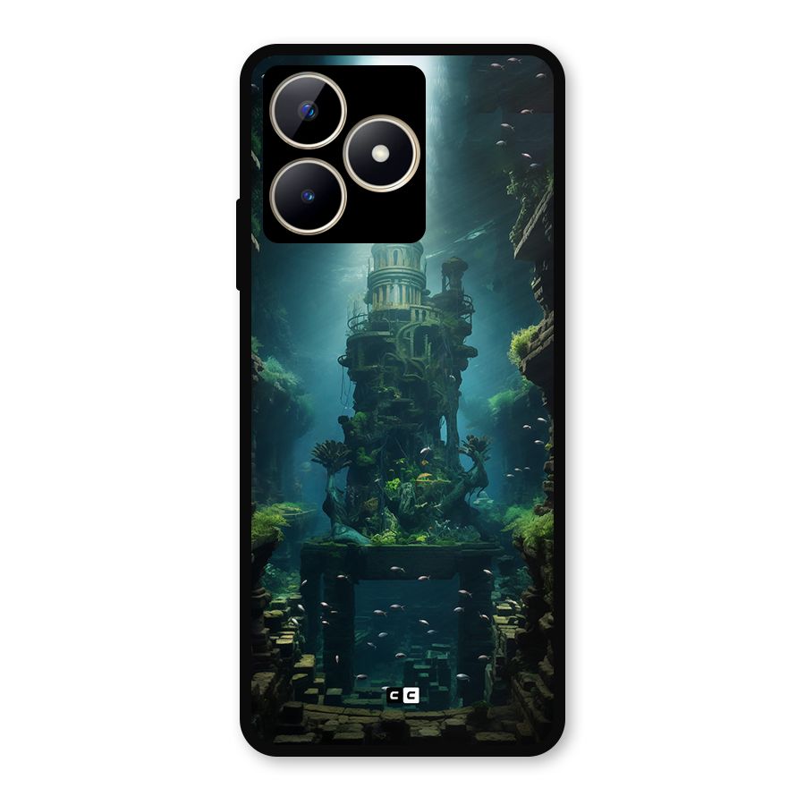 World Under Water Metal Back Case for Realme Narzo N53
