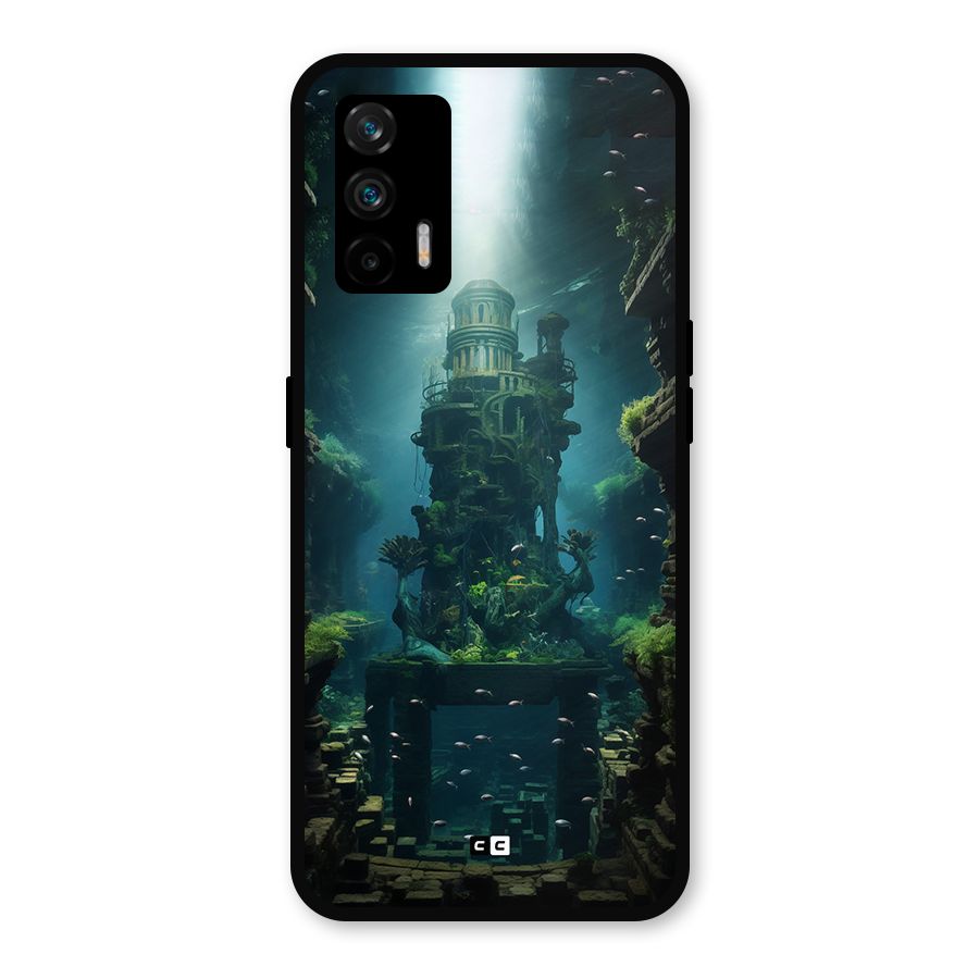 World Under Water Metal Back Case for Realme X7 Max