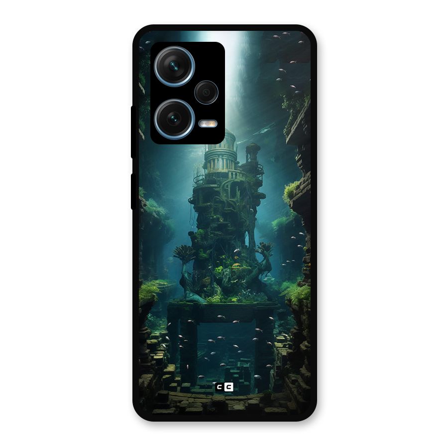 World Under Water Metal Back Case for Redmi Note 12 Pro Plus 5G