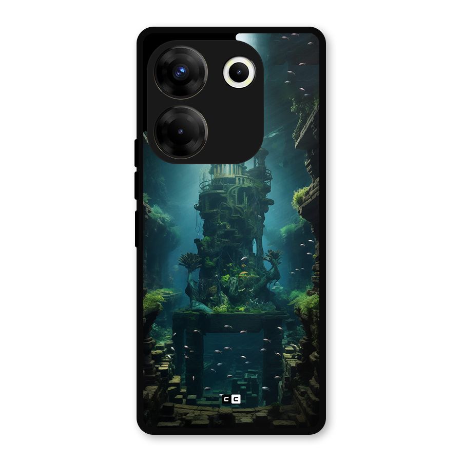 World Under Water Metal Back Case for Tecno Camon 20