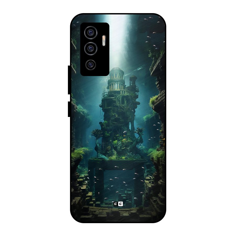 World Under Water Metal Back Case for Vivo V23e